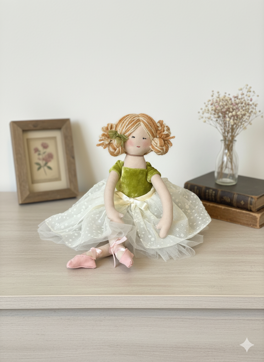 Velvet Sage Ballerina Babuta